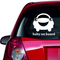 Αυτοκόλλητο αυτοκινήτου - Baby on board 38